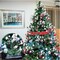 11.4 inch Christmas Glitter Berries Spray Picks 15 Pack Artificial Glitter Berry Stems Branches of Holly Berry for Christmas Tree Ornaments Wreath DIY Crafts Xmas Holiday Home Decor (White)